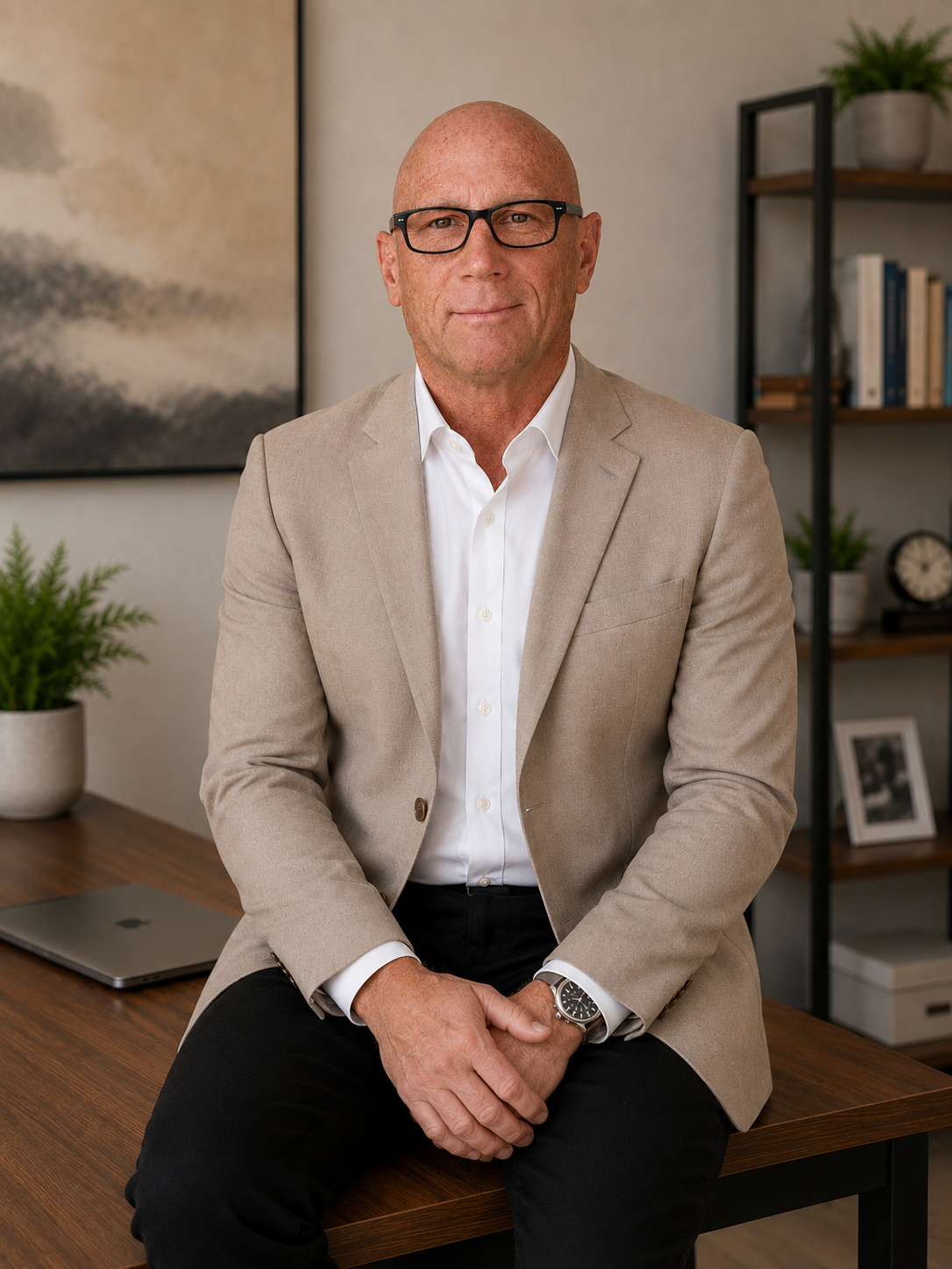 Portrait of the coach